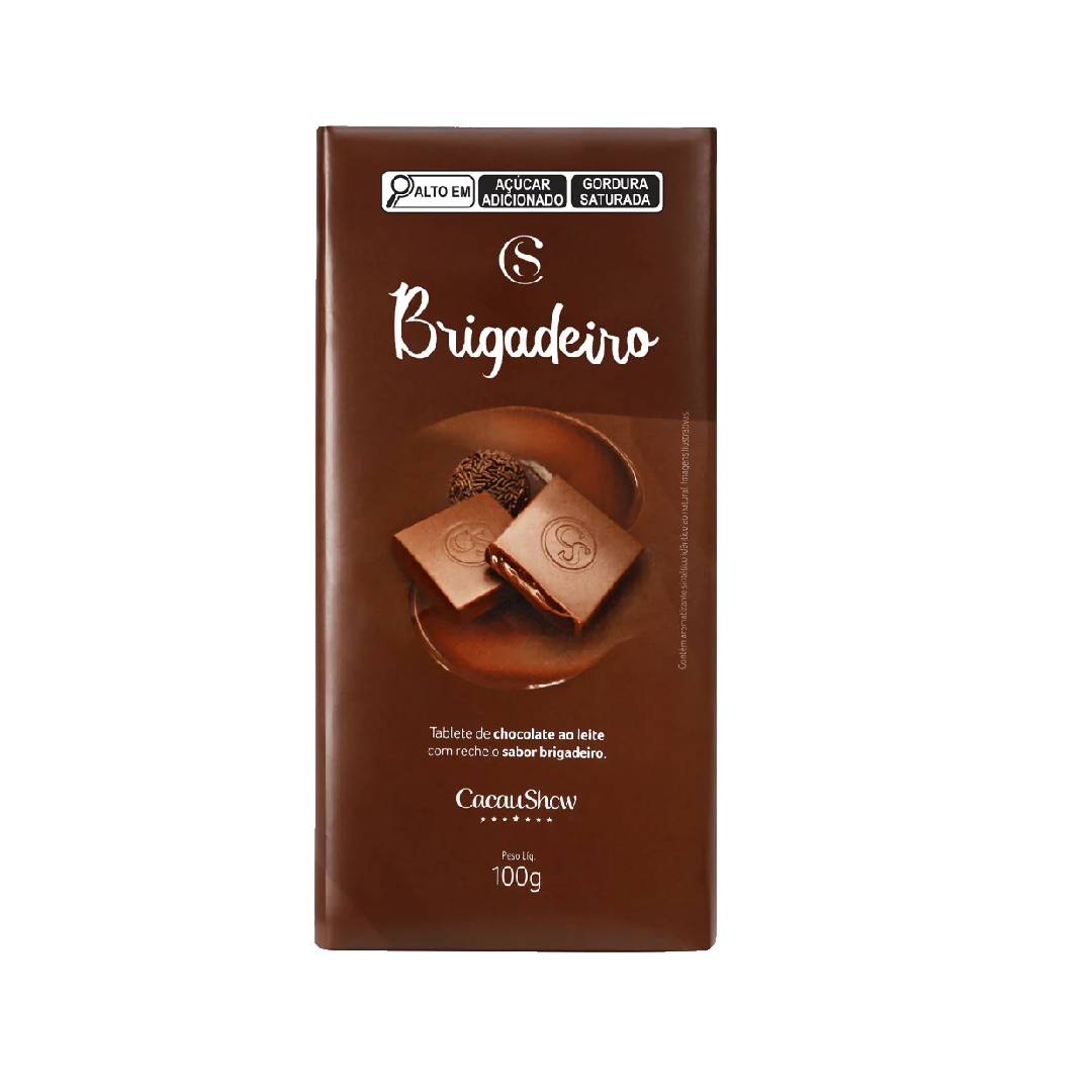 Cacau Show Tablete: Brigadeiro (100g)